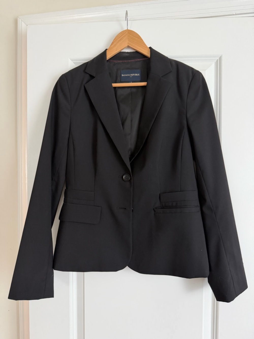 Banana Republic Black Tailored Women's Blazer